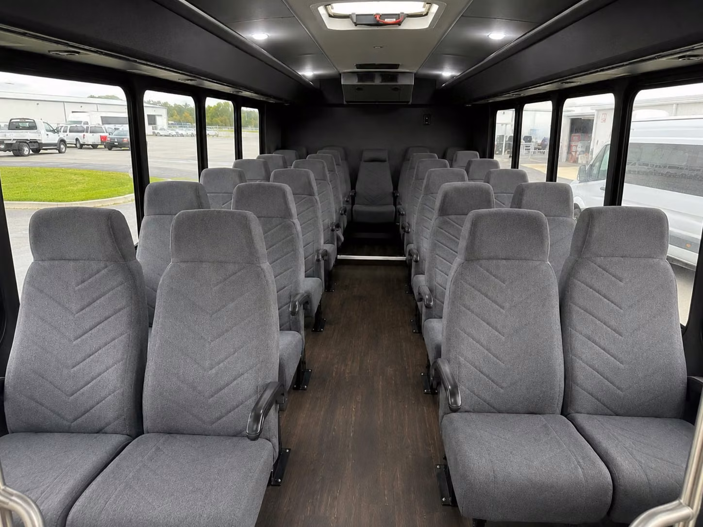 20 passenger minibus inside