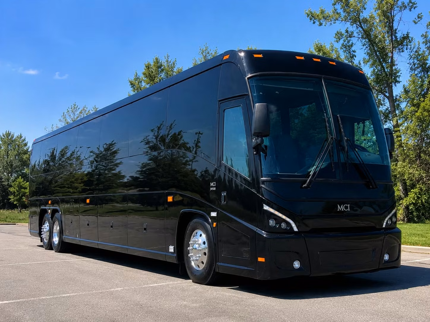 56 passenger charter bus