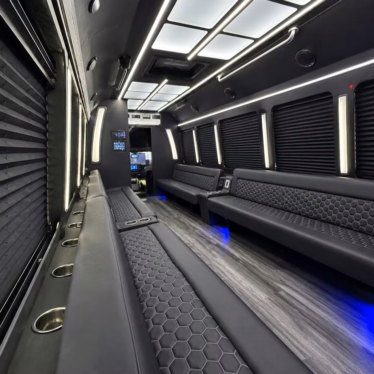 party bus interior