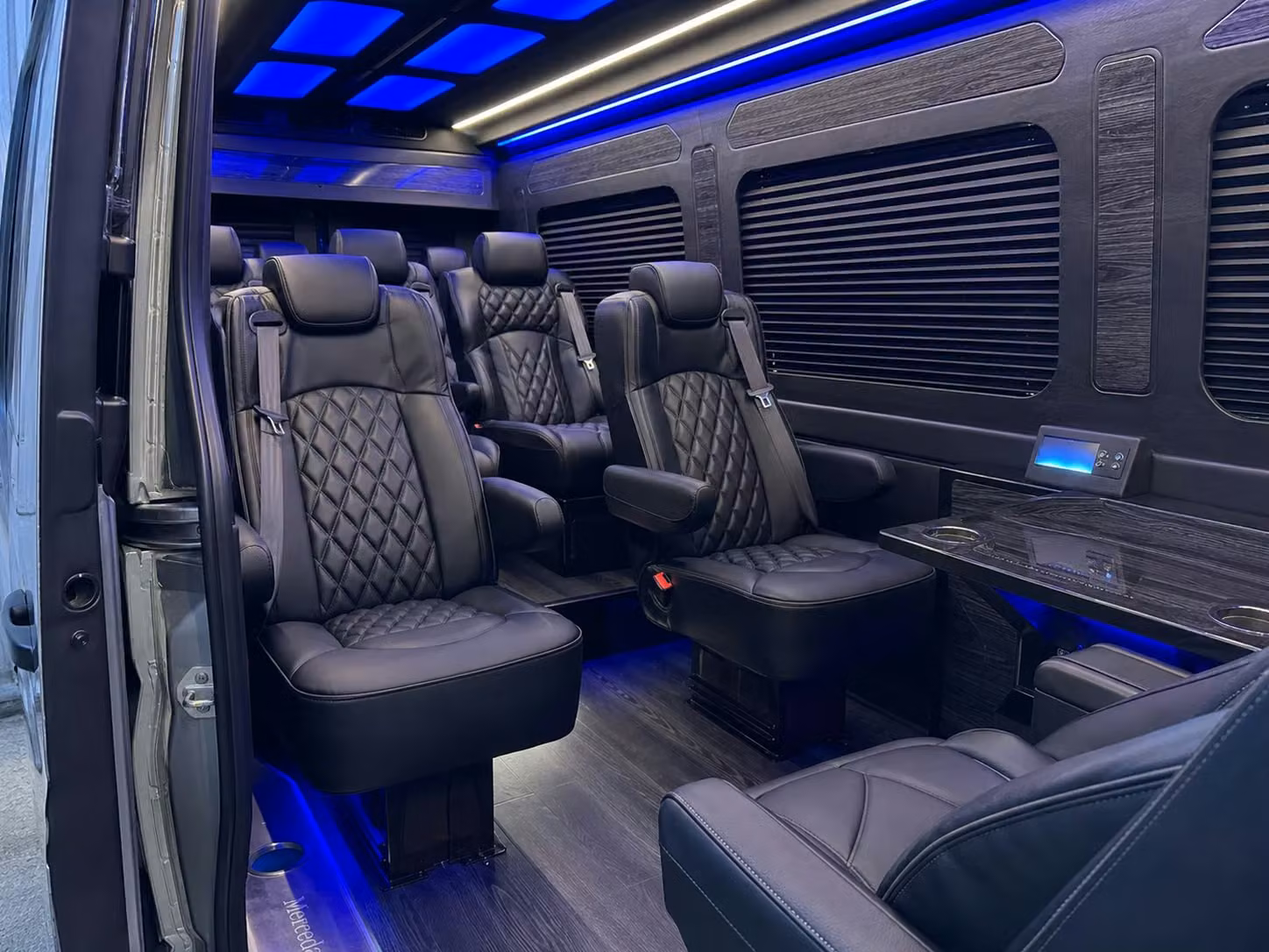 sprinter van transportation for groups and events across santa ana