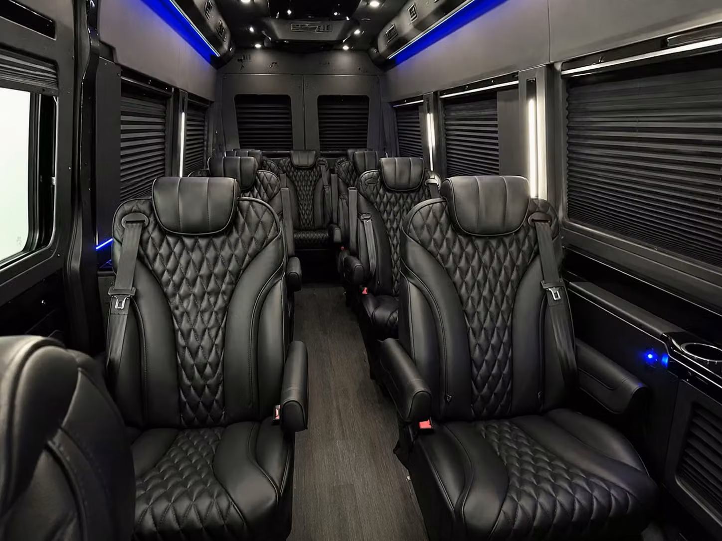 sprinter van with driver interior